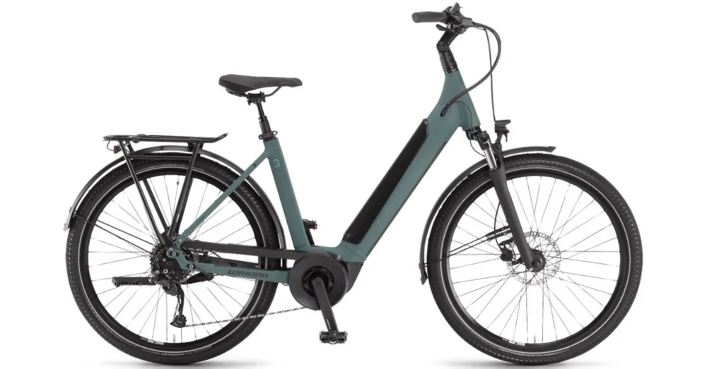 WINORA SINUS 9 DARKSLATEGREY MATT EASY ENTRY 2023 UNISEX ELEKTROMOS TREKKING KERÉKPÁR Bestseller