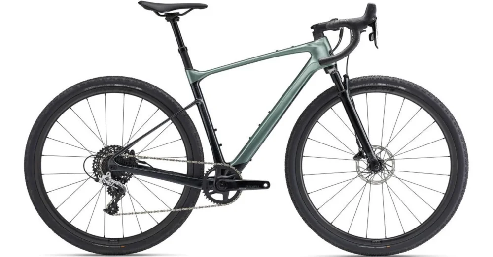 GIANT REVOLT X ADVANCED PRO 2 GLOSS MISTY FOREST / MATTE BLACK DIAMOND 2023 Férfi Gravel Kerékpár Kihagyhatatlan ajánlat