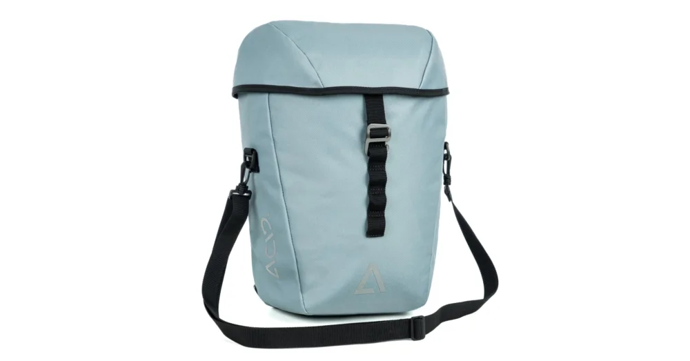 Szuper akció CUBE ACID PANNIER BAG CITY 20 GREY KERÉKPÁR CSOMAGTARTÓ OLDALTÁSKA