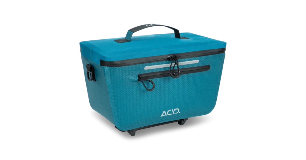 CUBE ACID TRUNK BAG PRO 10 RLINK DARK BLUE KERÉKPÁR CSOMAGTARTÓ TÁSKA Biztonságos fizetés