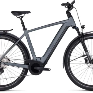 Végkiárusítás CUBE KATHMANDU HYBRID PRO 750 FLASHGREY N METAL 2023 FÉRFI ELEKTROMOS TREKKING KERÉKPÁR