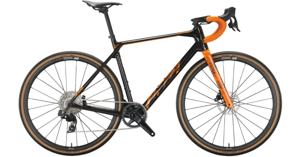 KTM X-STRADA MASTER FLAMING BLACK (ORANGE) 2022 FÉRFI GRAVEL KERÉKPÁR Akciós ár