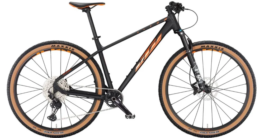 Árcsökkenés KTM ULTRA 1964 PRO 29 BLACK MATT (GLOSSY ORANGE) 2023 FÉRFI MTB KERÉKPÁR
