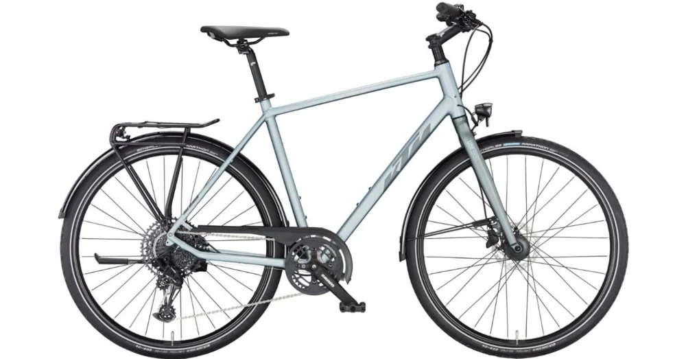 Népszerű KTM LIFE LITE AZZURRO SILVER (DARK GREY) 2023 FÉRFI TREKKING KERÉKPÁR