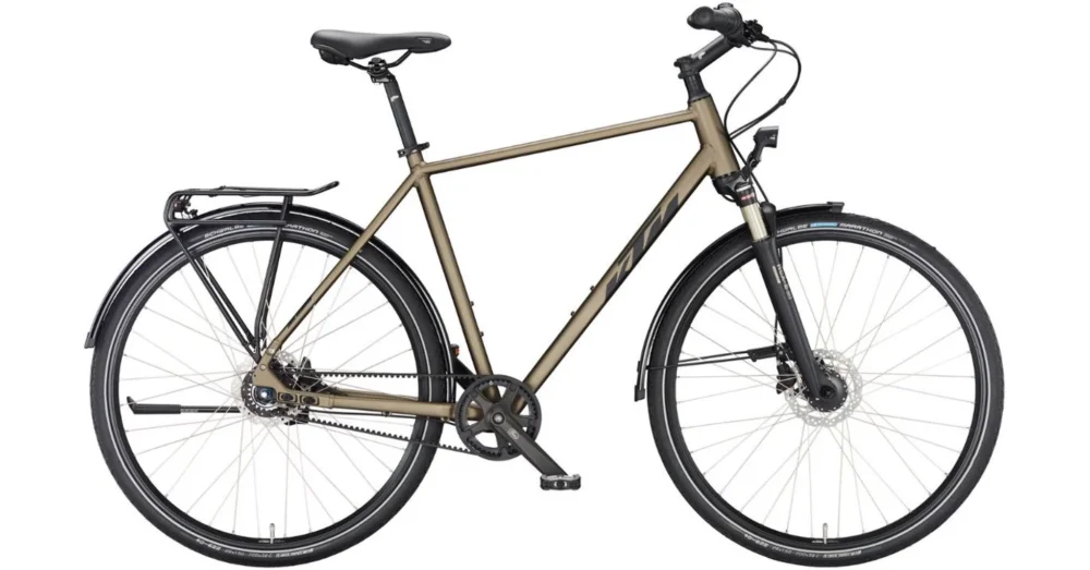 KTM LIFE EIGHT OAK MATT (BLACK+ORANGE) 2023 FÉRFI TREKKING KERÉKPÁR Ingyenes szállítás