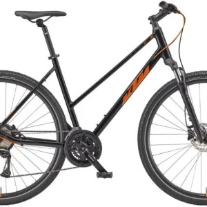 Biztonságos fizetés KTM X-LIFE TRACK TRAPÉZ BLACK (ORANGE + SILVER) 2023 NŐI CROSS TREKKING KERÉKPÁR