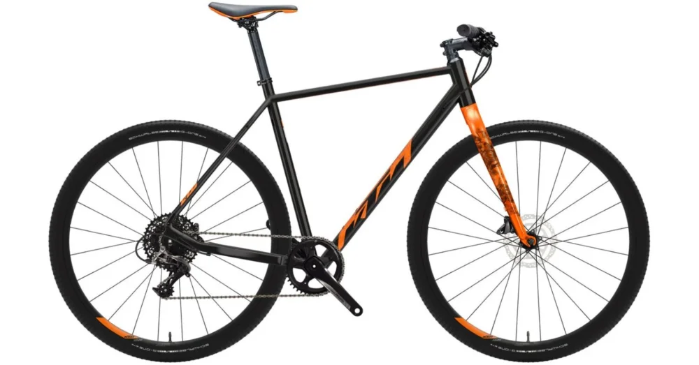 Kedvezmény KTM X-STRADA 30 FIT FLAMING BLACK (ORANGE) 2023 FÉRFI FITNESS KERÉKPÁR