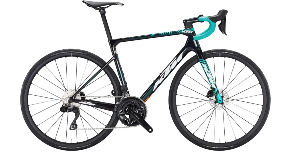 KTM REVELATOR ALTO ELITE DI2 TRANSP. GREEN (WHITE+MINT+BLK) 2023 FÉRFI ORSZÁGÚTI KERÉKPÁR Különleges ajánlat
