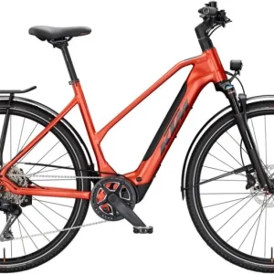 Vedd meg most KTM MACINA SPORT SX 10 TRAPÉZ BURNT ORANGE (BLACK) 2025 NŐI ELEKTROMOS TREKKING KERÉKPÁR