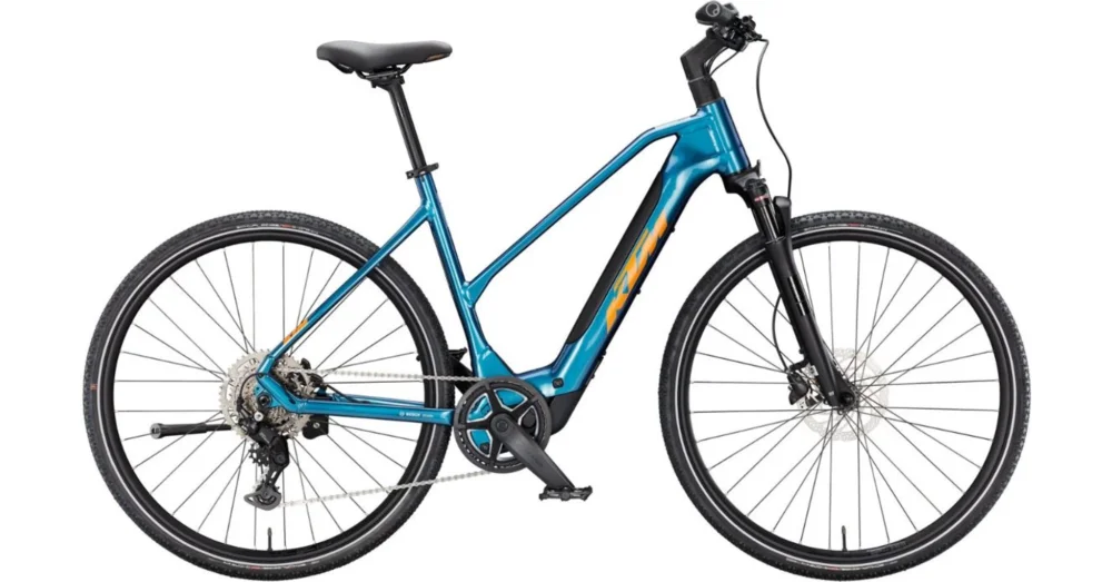 Ne maradj le KTM MACINA CROSS SX 20 TRAPÉZ MOONLITE MEADOW (ORANGE) 2025 NŐI ELEKTROMOS CROSS TREKKING KERÉKPÁR