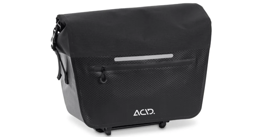 Utolsó esély CUBE ACID Trunk Bag PRO 14 RILink BLACK Kerékpár Csomagtartó Táska