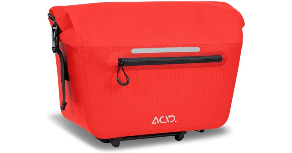 Azonnal elérhető CUBE ACID Trunk Bag PRO 14 RILink FLAME´N´BLACK Kerékpár Csomagtartó Táska