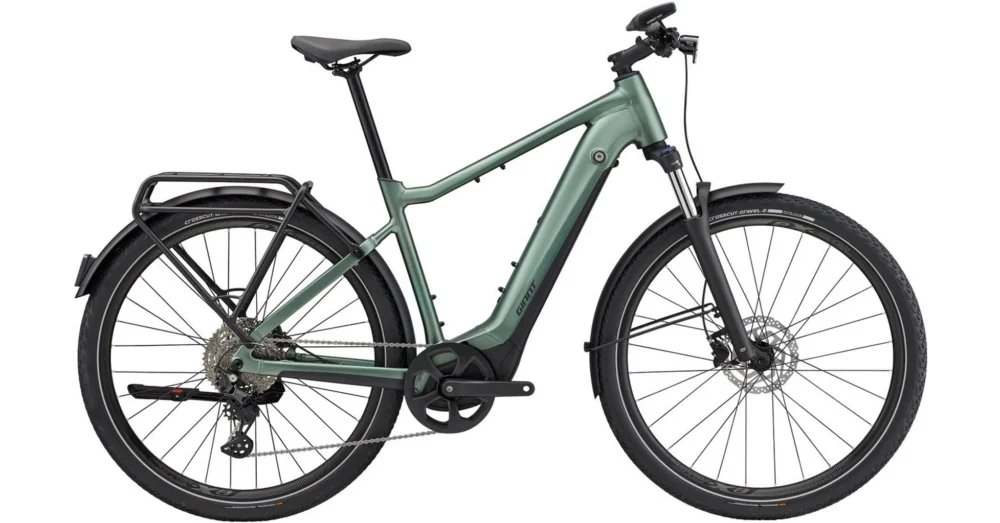 GIANT EXPLORE E+ 1 GTS MISTY FOREST 2023 FÉRFI ELEKTROMOS TREKKING KERÉKPÁR Gyors szállítás