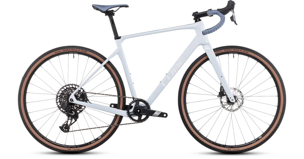 Rendeld meg most CUBE NUROAD C:62 EX FROSTWHITE´N´WHITE 2024 FÉRFI GRAVEL KERÉKPÁR