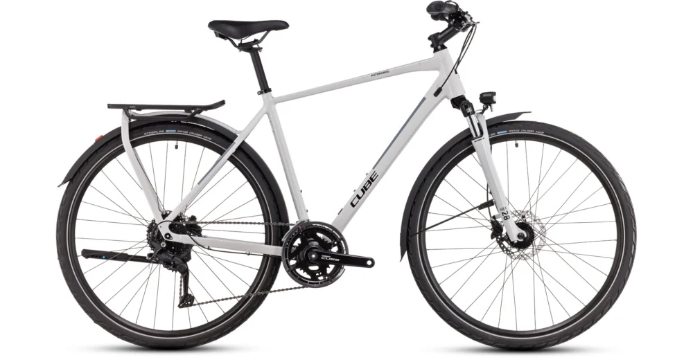 CUBE KATHMANDU ONE GREY N BLACK 2024 FÉRFI TREKKING KERÉKPÁR Olcsóbb