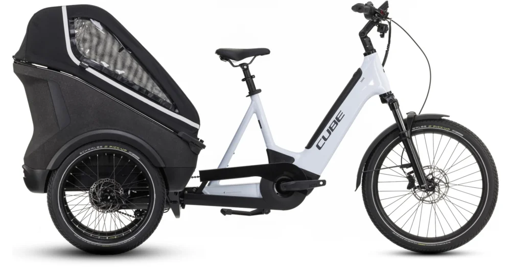 CUBE TRIKE FAMILY HYBRID 1500 FLASHWHITE´N´BLACK 2024 ELEKTROMOS TRIKE KERÉKPÁR Árcsökkenés