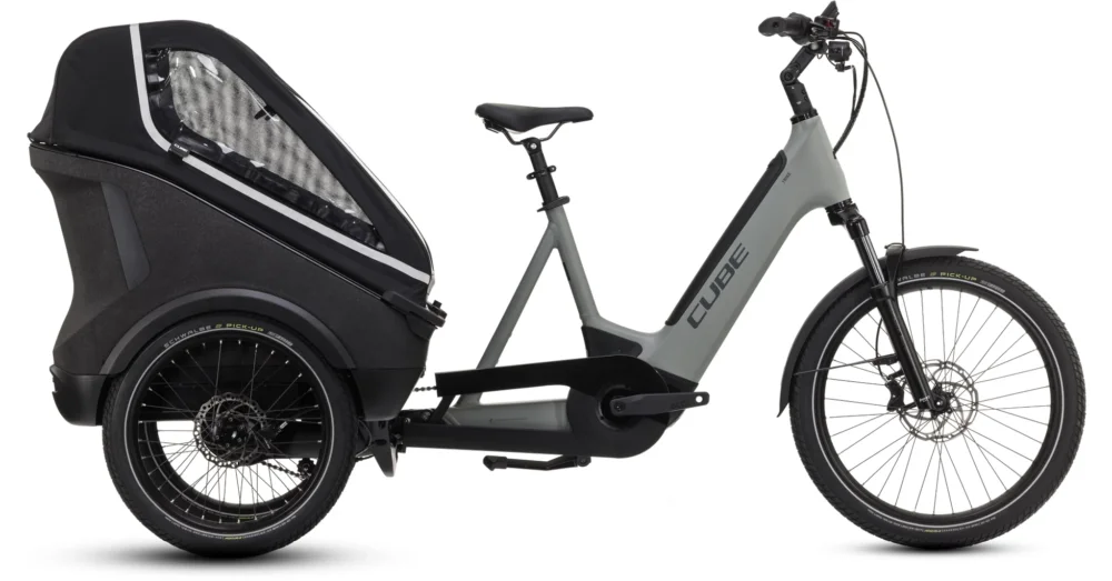 CUBE TRIKE FAMILY HYBRID 1500 SWAMPGREY´N´REFLEX 2024 ELEKTROMOS TRIKE KERÉKPÁR Csak ma