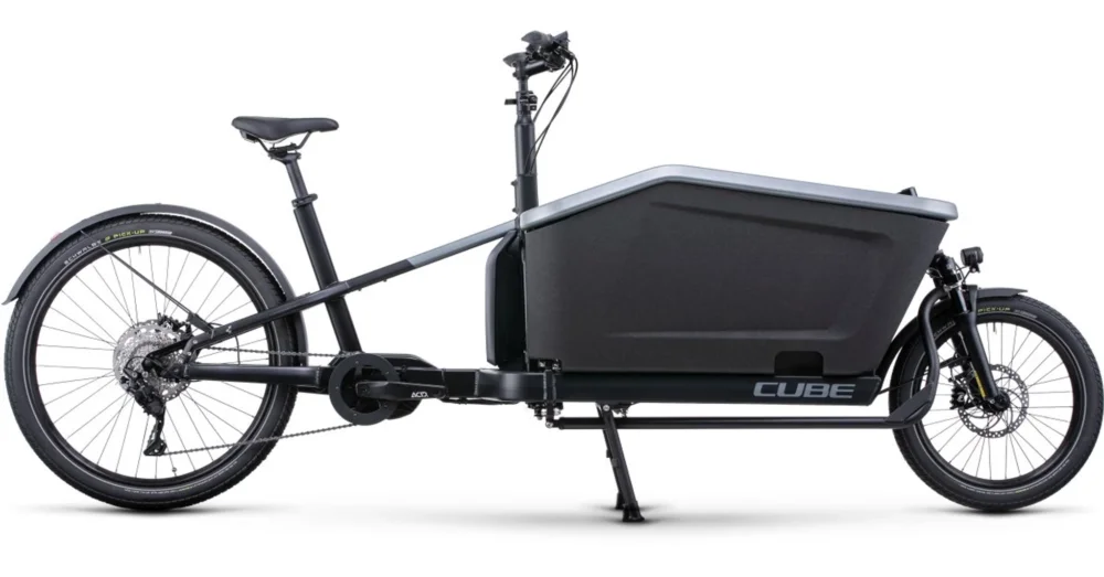 CUBE CARGO SPORT DUAL HYBRID 1000 FLASHGREY´N´BLACK - 2025 - CARGO ELEKTROMOS KERÉKPÁR - 20" / 27.5": ONE SIZE Utolsó esély