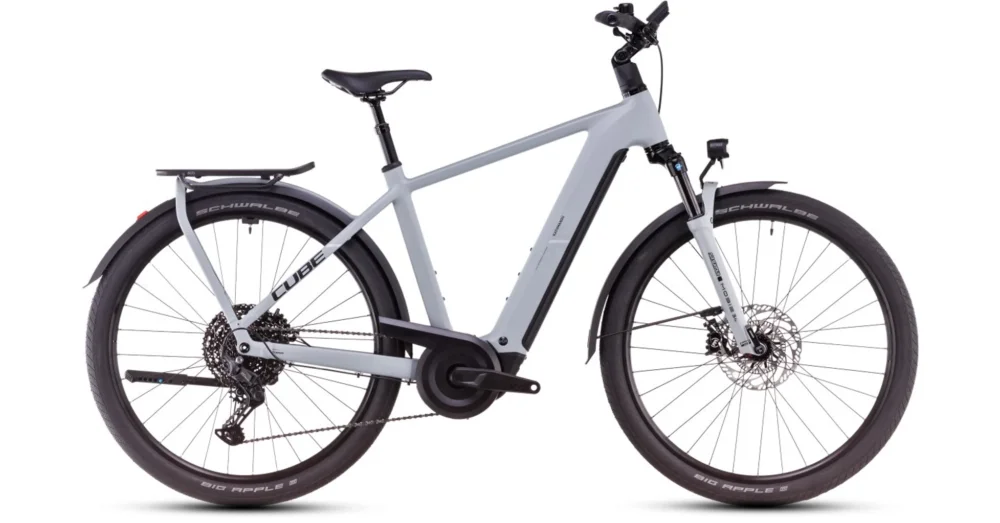 CUBE KATHMANDU HYBRID EX 800 800 HAZE´N´BLACK - 2025 - TREKKING ELEKTROMOS KERÉKPÁR - 54 CM Azonnali szállítás