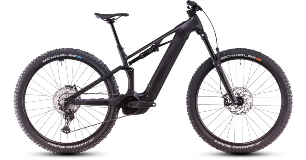 Outlet CUBE STEREO HYBRID ONE44 HPC RACE 800 BLACKLINE - 2025 - ÖSSZTELESZKÓPOS MTB ELEKTROMOS KERÉKPÁR - M - 29"