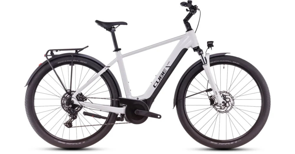 Árengedmény CUBE TOURING HYBRID ONE 625 COTTON´N´GREY - 2025 - TREKKING ELEKTROMOS KERÉKPÁR - 58 CM