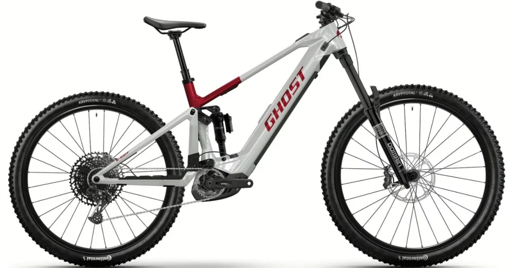 GHOST E-RIOT CF ADVANCED 2025 FÉRFI ELEKTROMOS ÖSSZTELESZKÓPOS MTB KERÉKPÁR Akciós ár