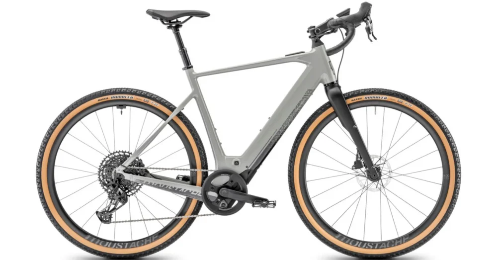 Szuper akció MOUSTACHE SAMEDI DIMANCHE 29.4 GRAVEL PEBBLE GREY 2025 FÉRFI ELEKTROMOS GRAVEL KERÉKPÁR