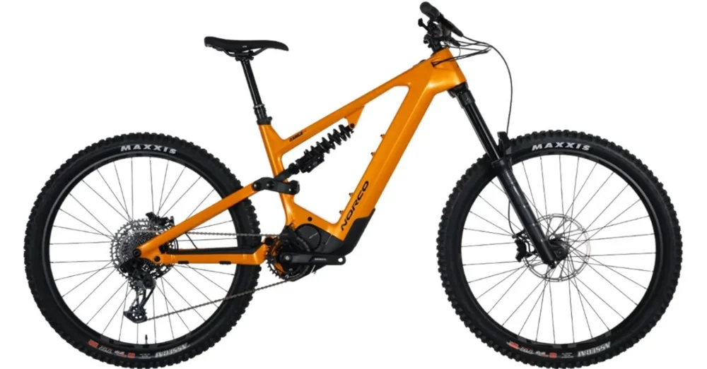 NORCO RANGE VLT C2 Orange 2023 FÉRFI ÖSSZTELESZKÓPOS ENDURO MTB KAERÉKPÁR Legkelendőbb