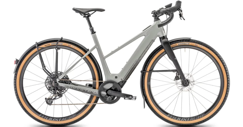 Vásárlói kedvenc MOUSTACHE SAMEDI DIMANCHE 29.4 GRAVEL +EQ OPEN PEBBLE GREY 2025 NŐI ELEKTROMOS GRAVEL KERÉKPÁR