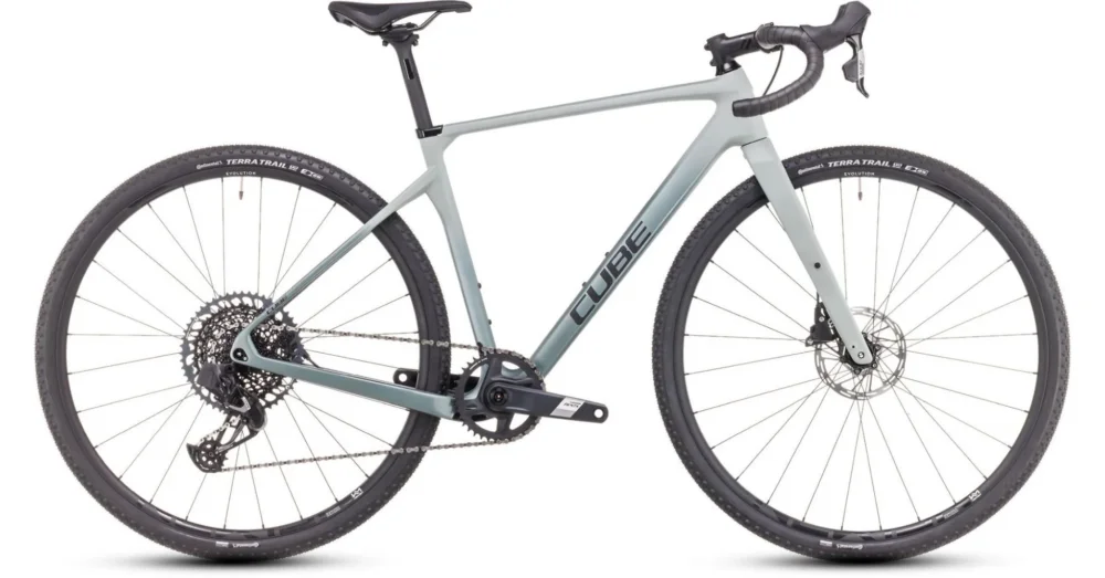 Biztonságos fizetés CUBE NUROAD WS C:62 SLX LUNAR'N'SMOKEYFIR 2024 NŐI GRAVEL KERÉKPÁR