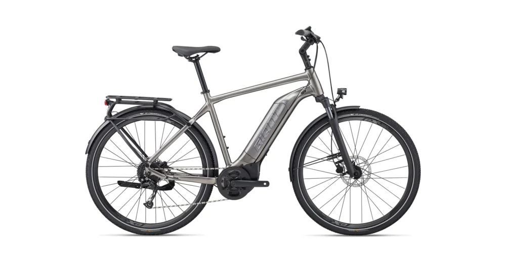 GIANT EXPLORE E+ 3 GTS SPACE GREY 2023 FÉRFI ELEKTROMOS TREKKING KERÉKPÁR Kedvezmény