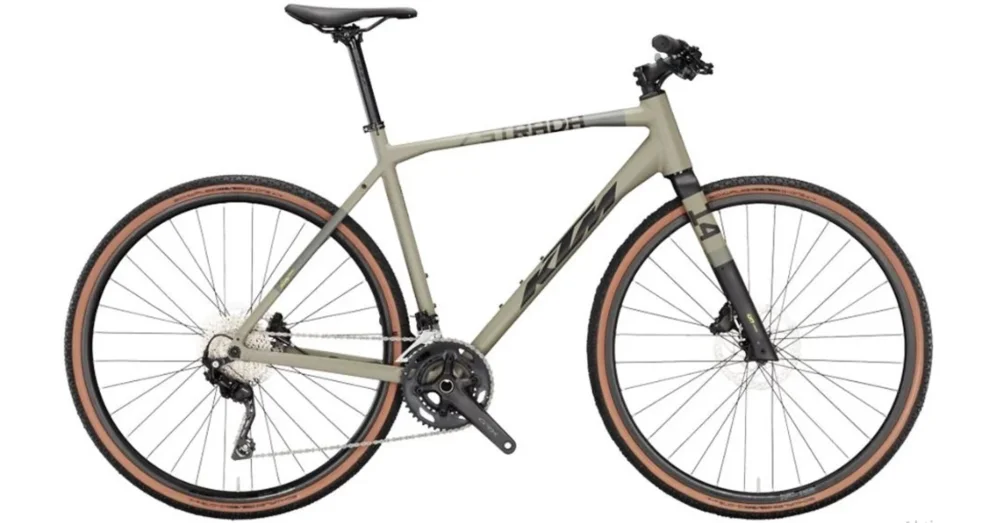 Kedvezmény KTM X-STRADA 20 FIT OLIVE GREY MATT (BLACK+LEMON) FÉRFI GRAVEL KERÉKPÁR 2024