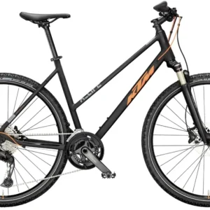 KTM X-LIFE 1964 CROSS TRAPÉZ BLACK MATT (ORANGE) 2024 NŐI CROSS KERÉKPÁR Bestseller