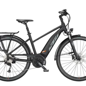 Legnépszerűbb KTM MACINA FUN A510 TRAPÉZ BLACK MATT (GREY+ORANGE) UNISEX ELEKTROMOS TEKKING KERÉKPÁR 2023