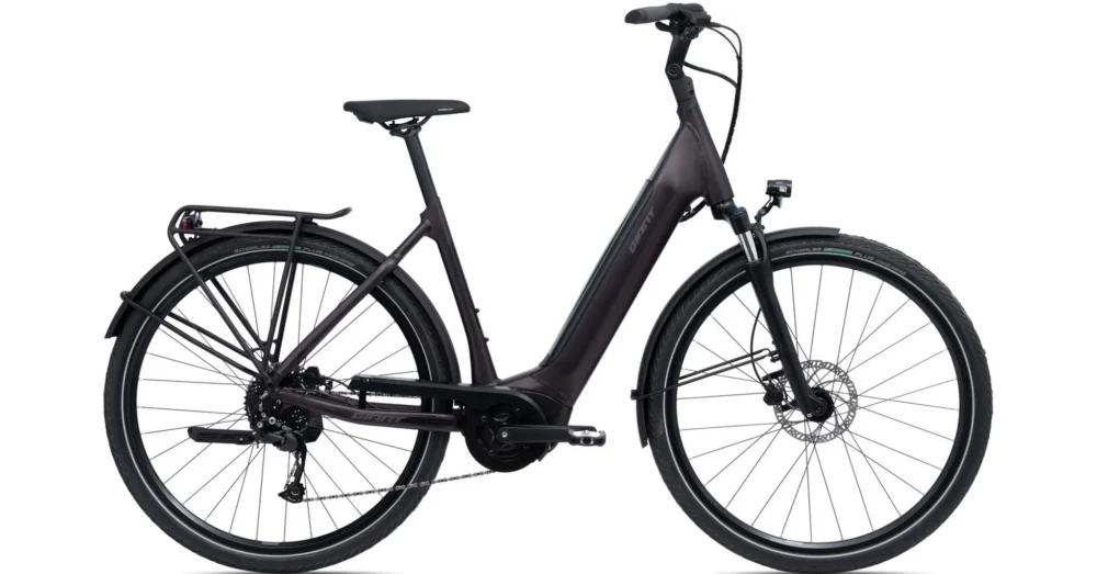 GIANT DAILYTOUR E+3 LDS EASY ENTRY Rosewood 2022 UNISEX ELEKTROMOS TREKKING KERÉKPÁR Csak ma