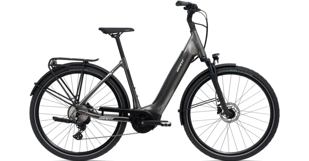 GIANT DAILYTOUR E+2 D LDS EASY ENTRY Space Grey 2022 UNISEX ELEKTROMOS TREKKING KERÉKPÁR Ingyenes szállítás