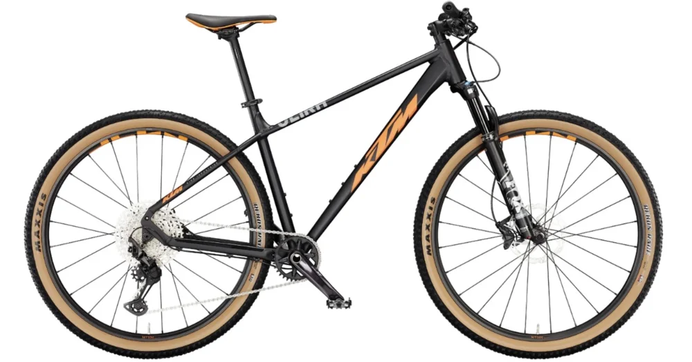 Ajánlat KTM ULTRA 1964 PRO 29 BLACK MATT (ORANGE) 2024 FÉRFI MTB KERÉKPÁR