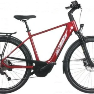 Ajánlat KTM MACINA TOUR P510 CHROME RED (SILVER+BLACK) FÉRFI ELEKTROMOS TREKKING KERÉKPÁR 2022 XL60 méretben
