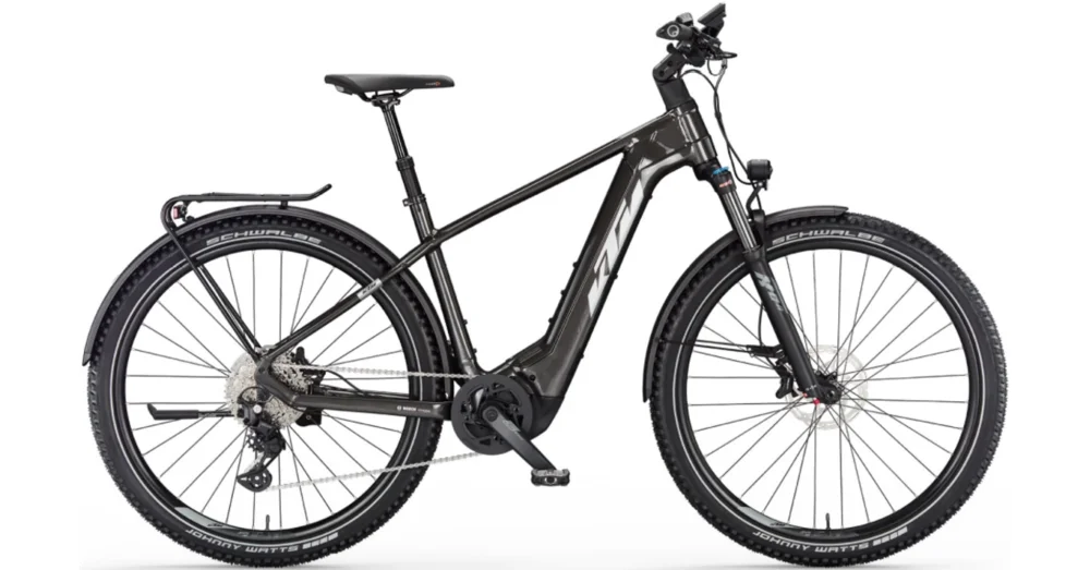 KTM MACINA TEAM LFC MACHINE GREY (SILVER+BLUE) 2023 FÉRFI ELEKTROMOS MTB KERÉKPÁR - M méret Szezonális akció