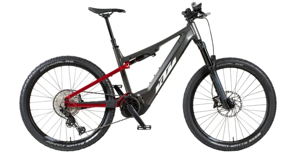 Biztonságos fizetés KTM MACINA LYCAN PRO LTD (S) MACHINE GREY (RED+WHITE) 2023 FÉRFI ELEKTROMOS ÖSSZTELESZKÓPOS MTB KERÉKPÁR