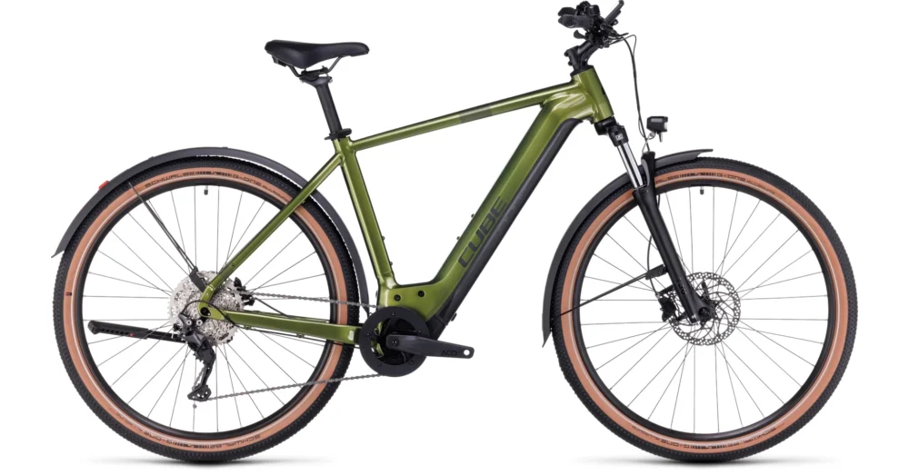 CUBE NURIDE HYBRID PRO 625 ALLROAD SHINYMOSS´N´BLACK FÉRFI ELEKTROMOS CROSS TREKKING KERÉKPÁR 2023 Népszerű