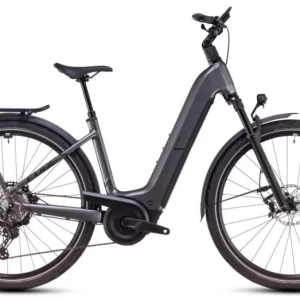 Végkiárusítás CUBE KATHMANDU HYBRID SLX 800 GRAPHITE´N´BLACK - 2025 - TREKKING ELEKTROMOS KERÉKPÁR - EASY ENTRY 46 CM