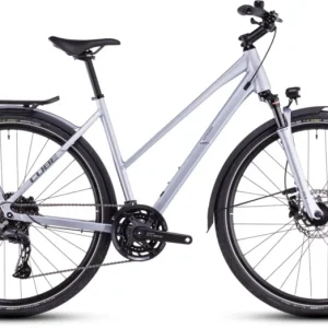 CUBE KATHMANDU PRO SILVERBLUE´N´GREY - 2025 - TREKKING KERÉKPÁR - TRAPEZE 46 CM Szezonális akció