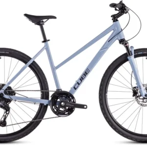 CUBE NATURE EXC PIGEONBLUE´N´BLACK - 2025 - CROSS TREKKING KERÉKPÁR - TRAPEZE 50 CM Prémium