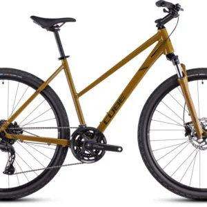 Nézd meg most CUBE NATURE PRO WILLOWGREEN´N´BLACK - 2025 - CROSS TREKKING KERÉKPÁR - TRAPEZE 46 CM