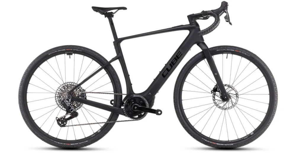 Kedvezmény CUBE NUROAD HYBRID C:62 SLX 400X CARBON´N´GLOSSY - 2025 - GRAVEL ELEKTROMOS KERÉKPÁR - XL