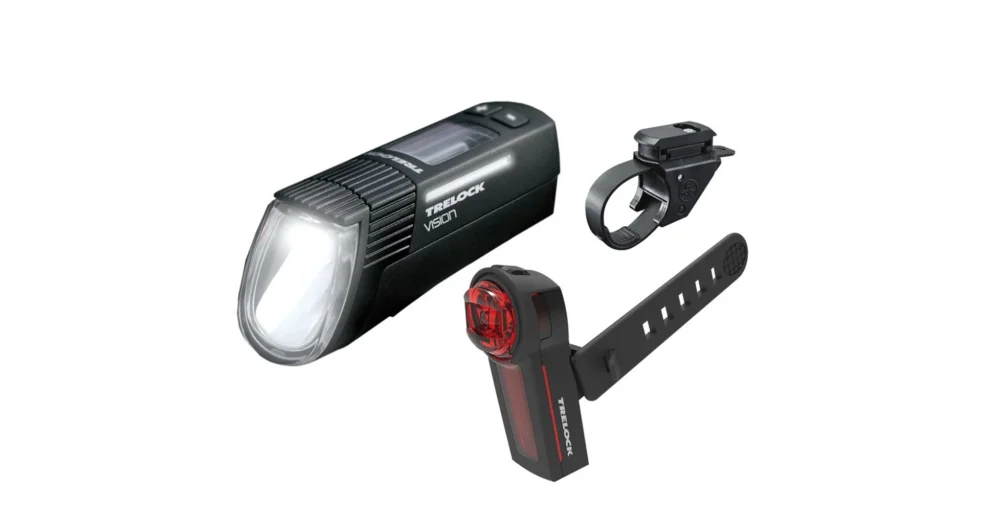 Különleges ajánlat TRELOCK LS760 I-GO VISION/LS740 I-GO VECTOR SIGNAL KERÉKPÁR LÁMPA SZETT