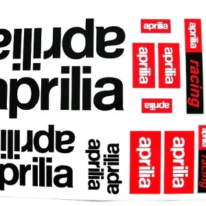 [APRILIA / UNIVERZÁLIS] - MATRICA KLT. APRILIA FEKETE-PIROS Népszerű