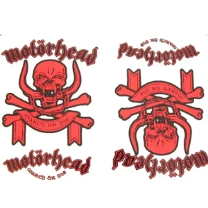 [EGYÉB / UNIVERZÁLIS] - MATRICA KLT. MOTÖRHEAD /PIROS/ Végkiárusítás