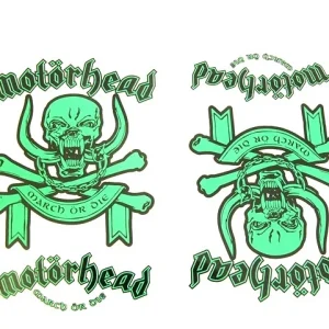 [EGYÉB / UNIVERZÁLIS] - MATRICA KLT. MOTÖRHEAD /ZÖLD/ Legnépszerűbb